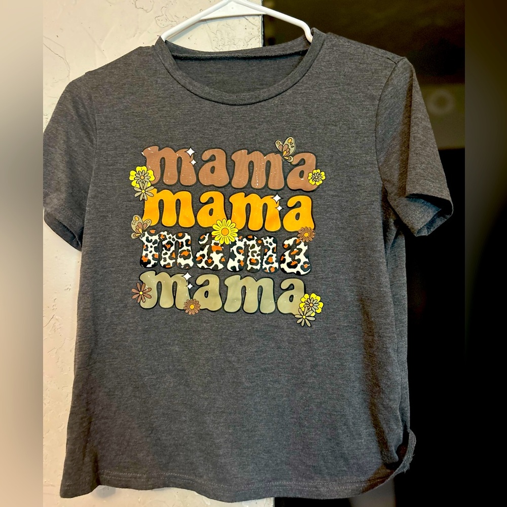 Mama floral popart Shirt